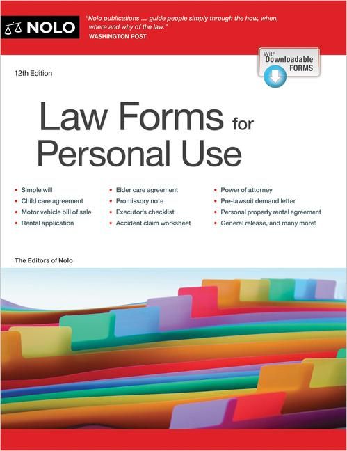 Produktbild: Law Forms for Personal Use