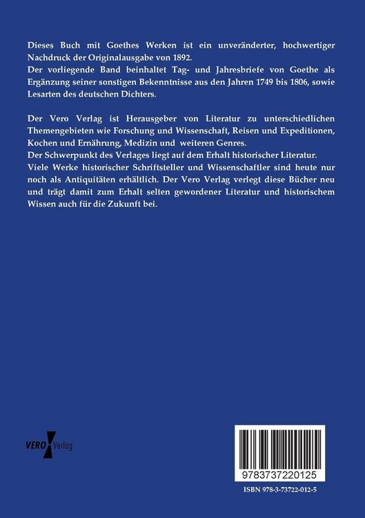 Produktbild: Goethes Werke
