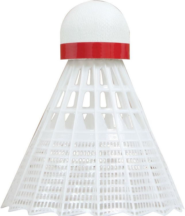 Produktbild: Badm.-Ball TECH 450 Korb:white, Speed red/fast, 6pcs.Tube