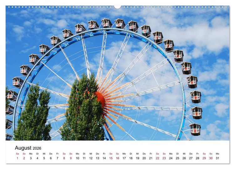 Produktbild: Straubing, liebenswerte Stadt im G&auml;uboden (Wandkalender 2026 DIN A2 quer), CALVENDO Monatskalender