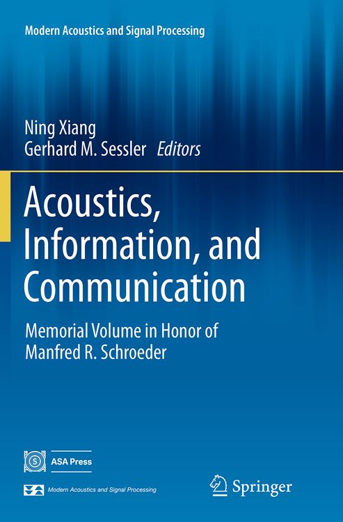 Produktbild: Acoustics, Information, and Communication