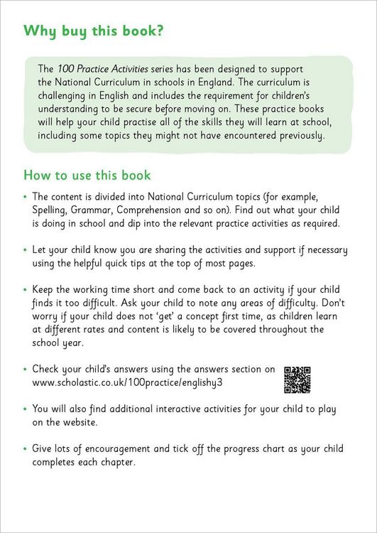 Produktbild: National Curriculum English Practice Book for Year 3