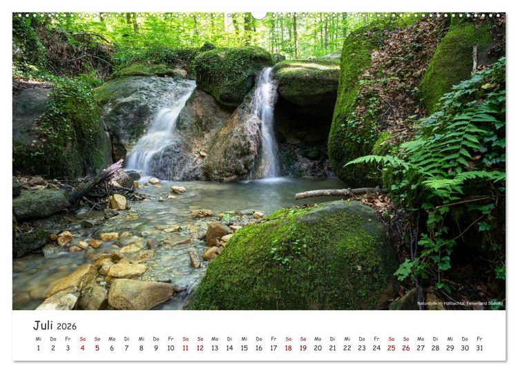 Produktbild: Heimat Entdecken: Eifel - Stille Maare und rauschende Wasser (hochwertiger Premium Wandkalender 2026 DIN A2 quer), Kunstdruck in Hochglanz