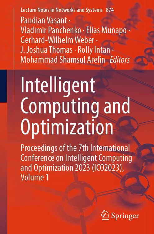 Produktbild: Intelligent Computing and Optimization