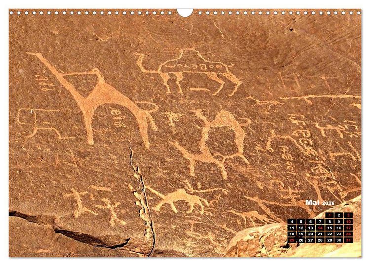 Produktbild: Jordanien. K&ouml;nigreich in der W&uuml;ste (Wandkalender 2026 DIN A3 quer), CALVENDO Monatskalender