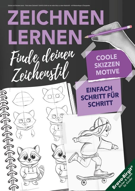 Produktbild: Zeichnen und Skizzieren lernen &ndash; Finde deinen Zeichenstil