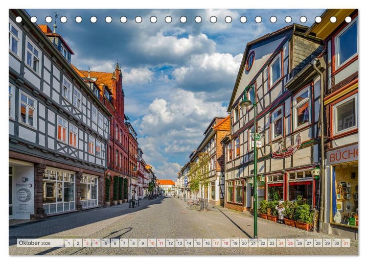 Produktbild: Northeim Impressionen (Tischkalender 2026 DIN A5 quer), CALVENDO Monatskalender