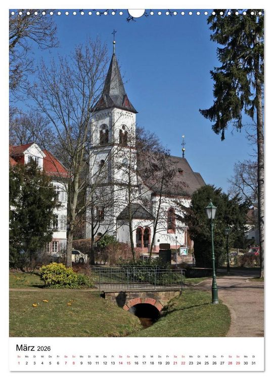 Produktbild: Bad Soden am Taunus (Wandkalender 2026 DIN A3 hoch), CALVENDO Monatskalender