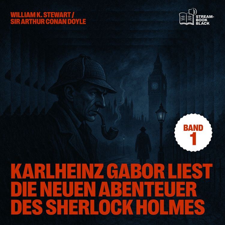 Produktbild: Karlheinz Gabor liest die neuen Abenteuer des Sherlock Holmes (Band 1)