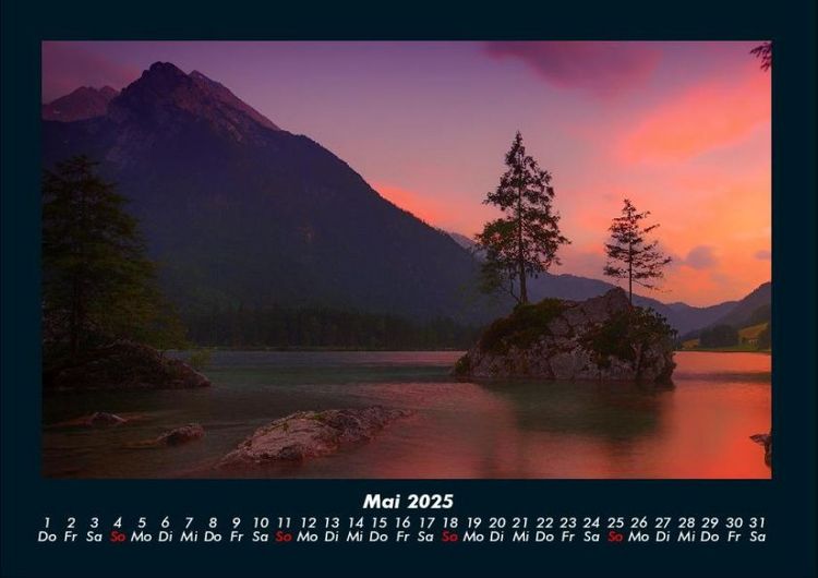 Produktbild: Berge 2025 Fotokalender DIN A4
