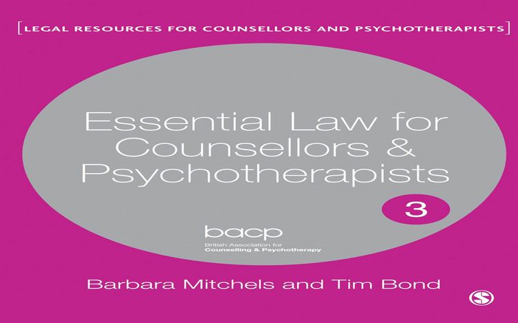 Produktbild: Essential Law for Counsellors and Psychotherapists