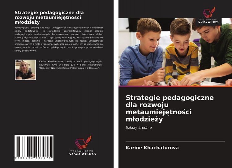 Produktbild: Strategie pedagogiczne dla rozwoju metaumiej&iquest;tno&iquest;ci m&iquest;odzie&iquest;y
