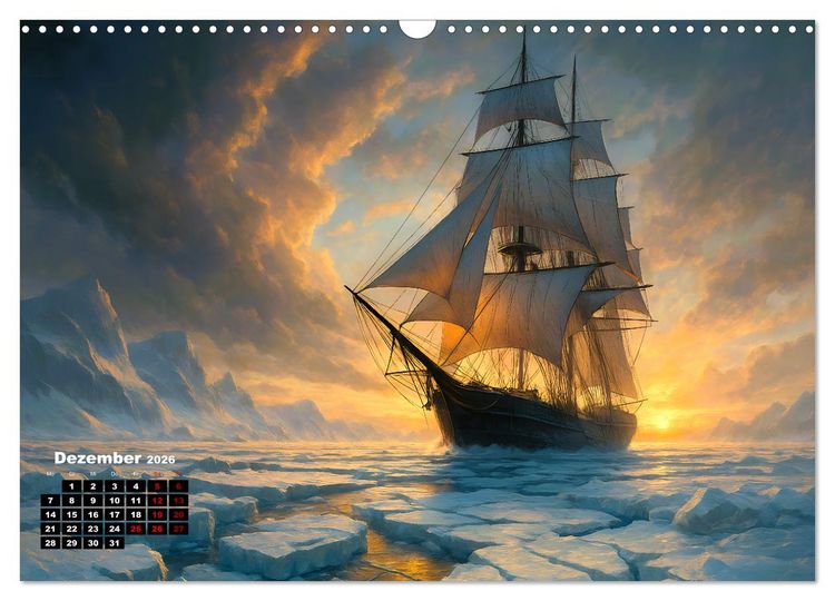 Produktbild: Wind bewegt die Welt (Wandkalender 2026 DIN A3 quer), CALVENDO Monatskalender