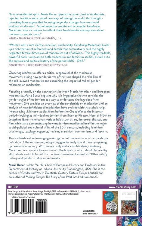 Produktbild: Gendering Modernism