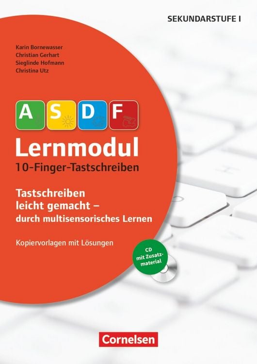 Produktbild: ASDF-Lernmodul - Tastschreiben leicht gemacht - durch multisensorisches Lernen