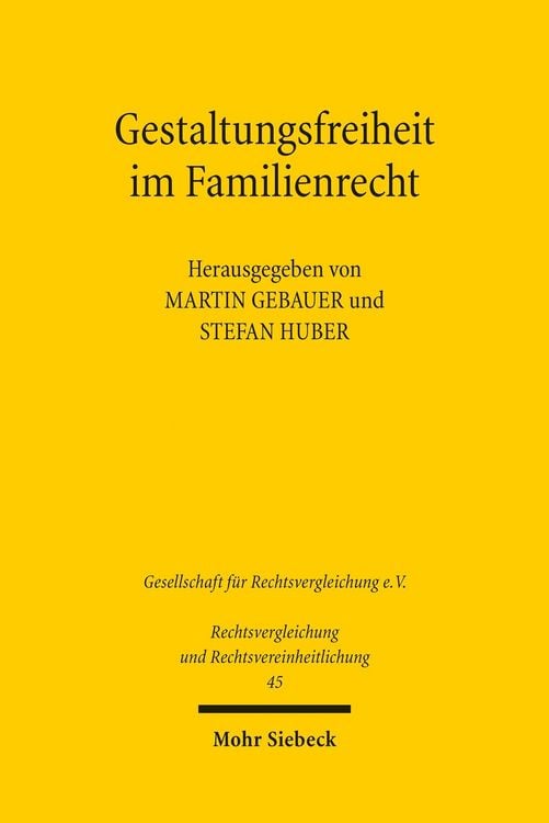 Produktbild: Gestaltungsfreiheit im Familienrecht