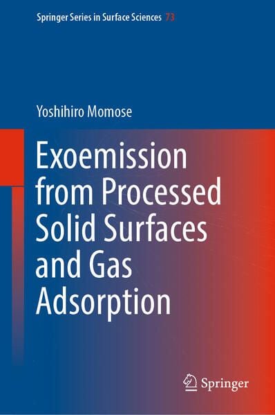 Produktbild: Exoemission from Processed Solid Surfaces and Gas Adsorption