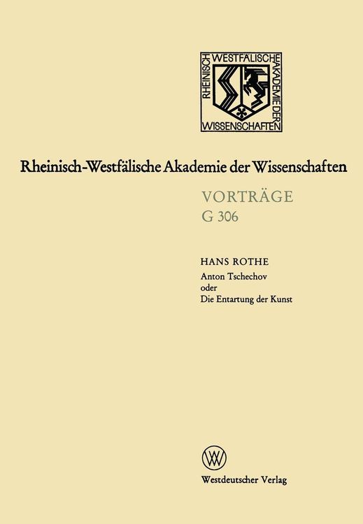 Produktbild: Anton Tschechov oder Die Entartung der Kunst