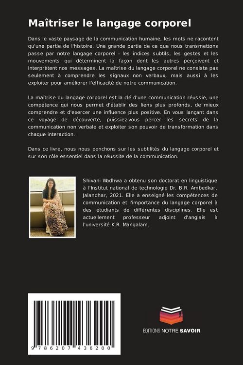 Produktbild: Ma&icirc;triser le langage corporel