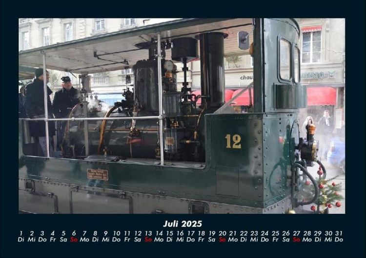 Produktbild: Z&uuml;ge 2025 Fotokalender DIN A4