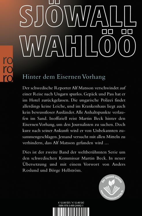 Produktbild: Der Mann, der sich in Luft aufl&ouml;ste: Ein Kommissar-Beck-Roman
