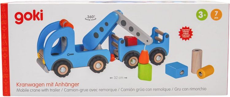 Produktbild: Kranwagen mit Anh&auml;nger