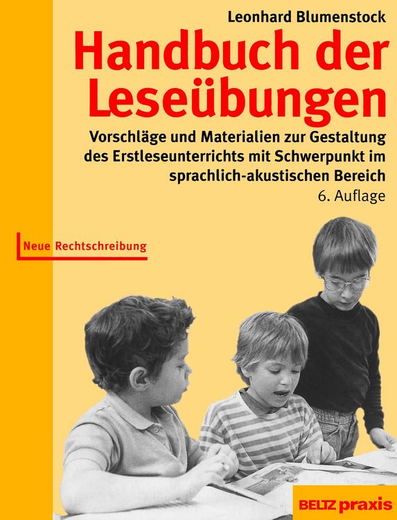 Produktbild: Handbuch der Lese&uuml;bungen