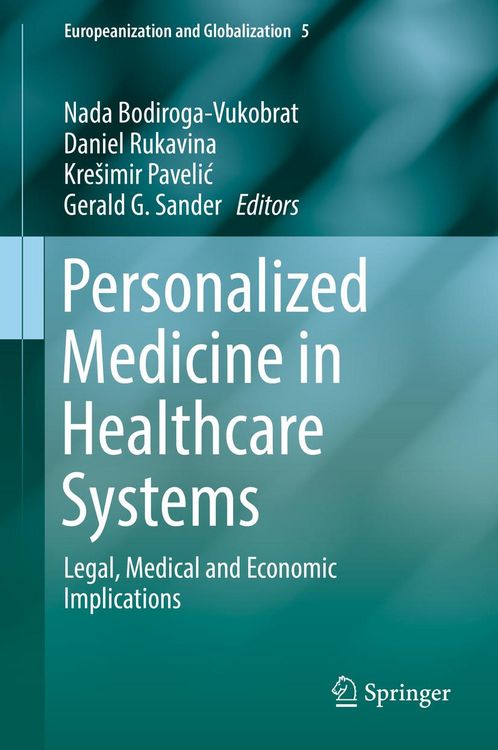 Produktbild: Personalized Medicine in Healthcare Systems