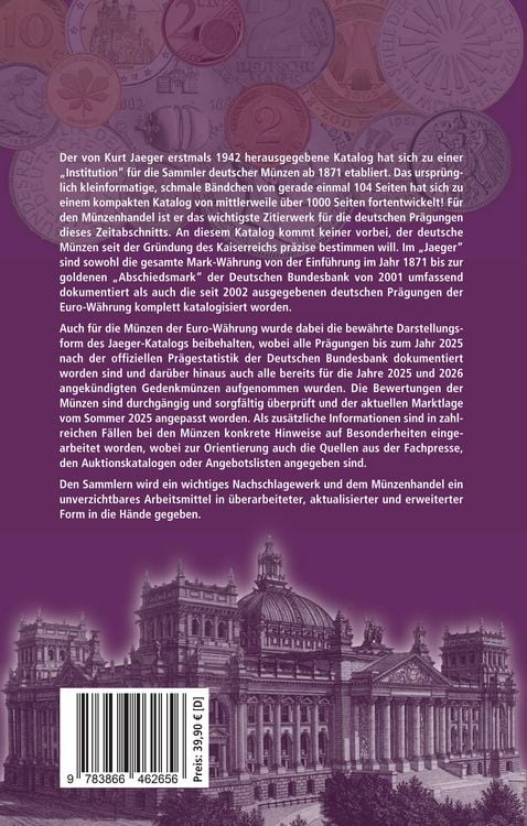 Produktbild: Die deutschen M&uuml;nzen seit 1871