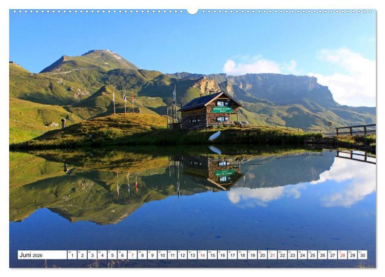 Produktbild: Rund um den Gro&szlig;glockner (Wandkalender 2026 DIN A2 quer), CALVENDO Monatskalender