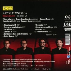 Produktbild: Astor Piazzolla-Revirado (Natural Sound Recordin