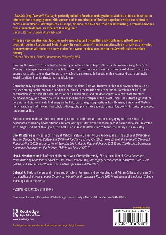 Produktbild: Russia's Long Twentieth Century
