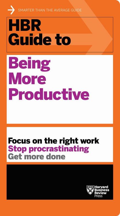 Produktbild: HBR Guide to Being More Productive