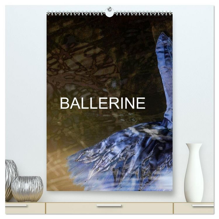 Produktbild: BALLERINE (Calendrier mural 2026 DIN A2 horizontal) calendrier de bureau