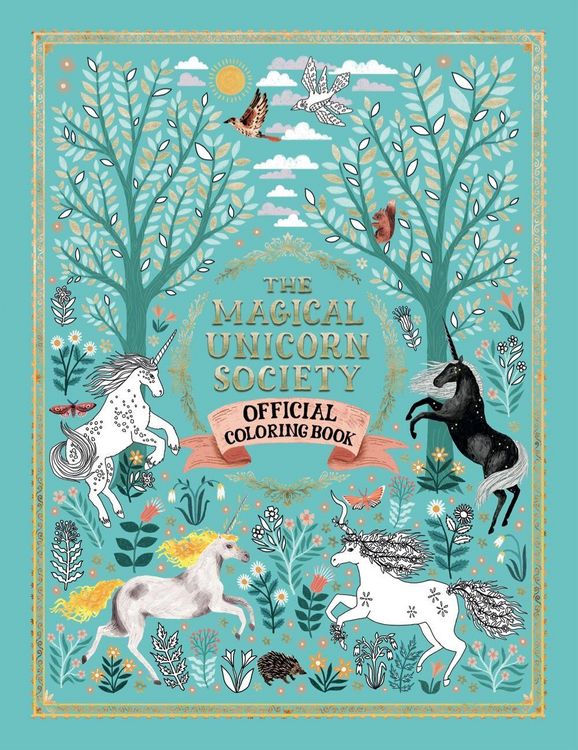 Produktbild: The Magical Unicorn Society Official Coloring Book