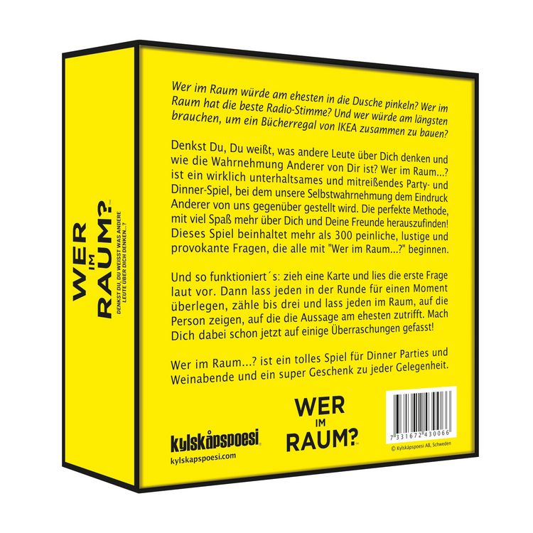 Produktbild: Pegasus - Wer im Raum?, Kartenspiel