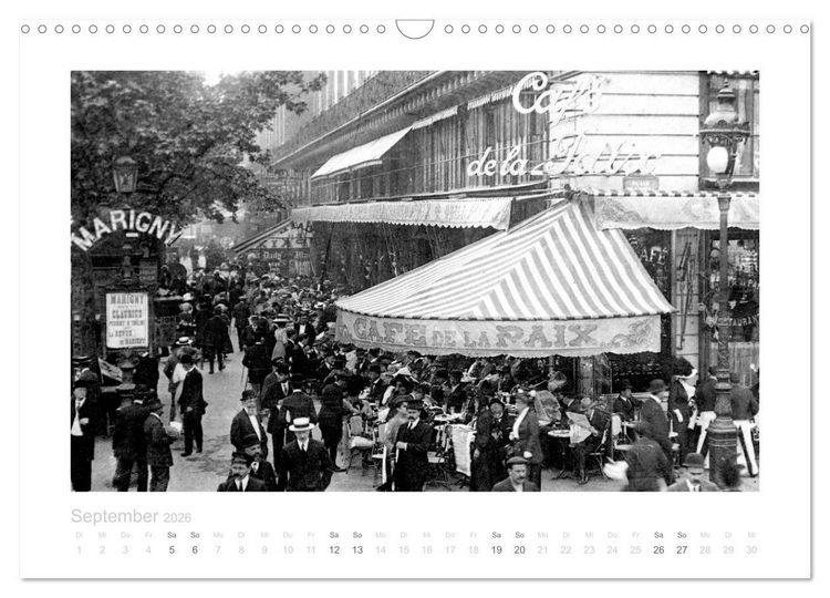 Produktbild: Metropole Paris - Impressionen (Wandkalender 2026 DIN A3 quer), CALVENDO Monatskalender