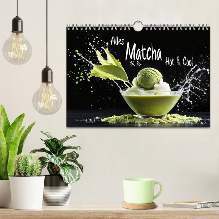 Produktbild: Alles Matcha - Hot und Cool (Wandkalender 2027 DIN A4 quer), CALVENDO Monatskalender