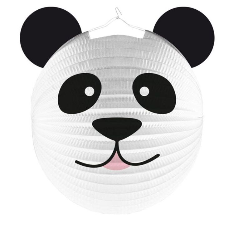 Produktbild: Tierlaterne Panda Papier 25 cm