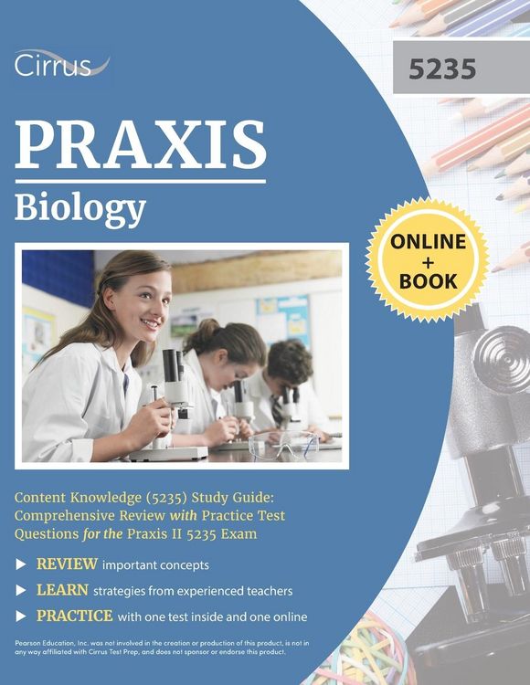 Produktbild: Praxis Biology Content Knowledge (5235) Study Guide