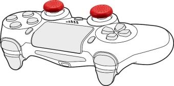 Produktbild: SPEEDLINK STIX Controller Cap Set - for PS5/PS4/Switch multicolor