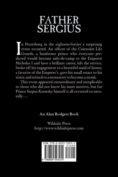 Produktbild: Father Sergius by Leo Tolstoy, Fiction, Literary