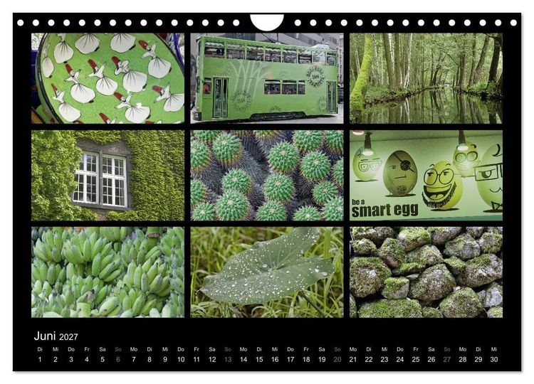 Produktbild: Colours (Wandkalender 2027 DIN A4 quer), CALVENDO Monatskalender