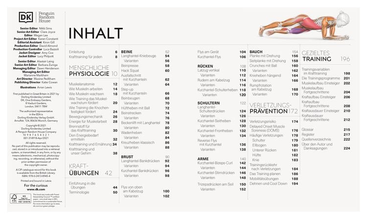 Krafttraining – Die Anatomie verstehen