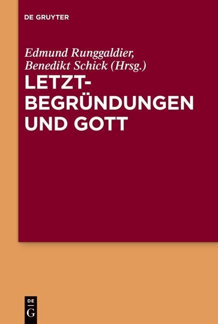Produktbild: Letztbegr&uuml;ndungen und Gott