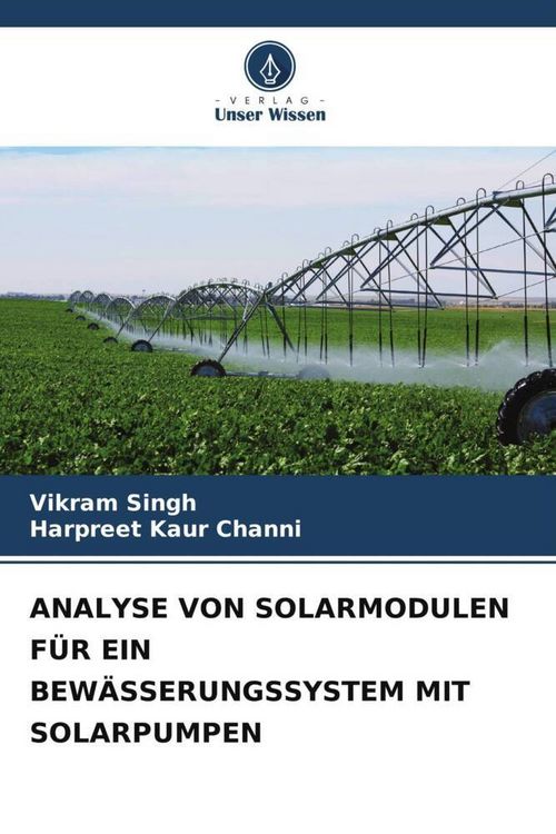 Produktbild: Analyse von Solarmodulen f&uuml;r ein Bew&auml;sserungssystem mit Solarpumpen