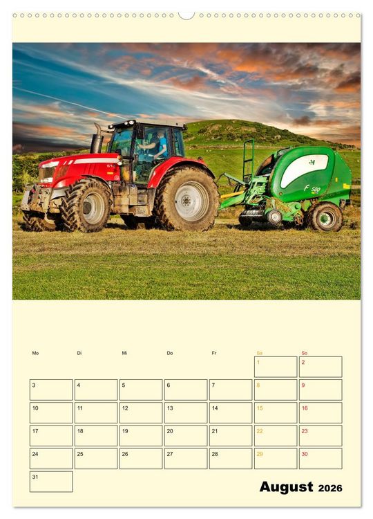Produktbild: Landwirtschaft - digital in die Zukunft (hochwertiger Premium Wandkalender 2026 DIN A2 hoch), Kunstdruck in Hochglanz