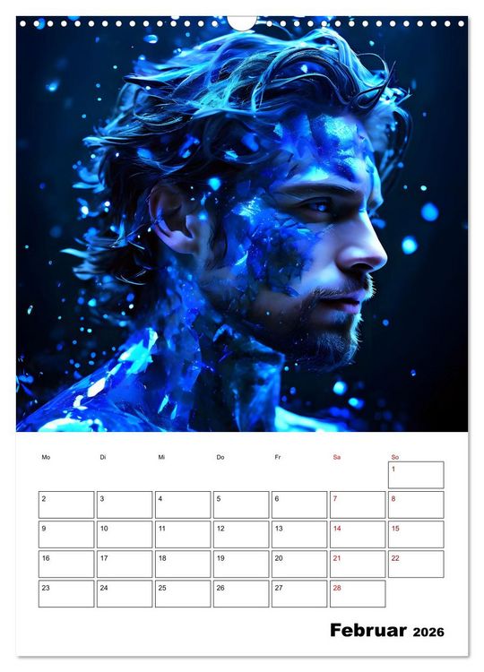 Produktbild: Die Konstellationen der Sterne (Wandkalender 2026 DIN A3 hoch), CALVENDO Monatskalender