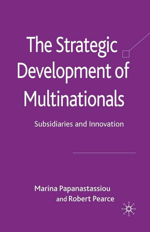 Produktbild: The Strategic Development of Multinationals