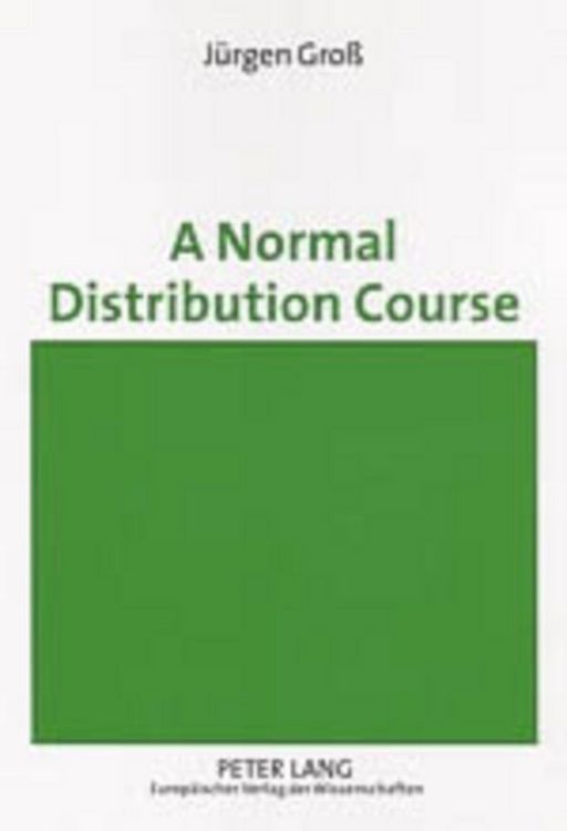 Produktbild: A Normal Distribution Course